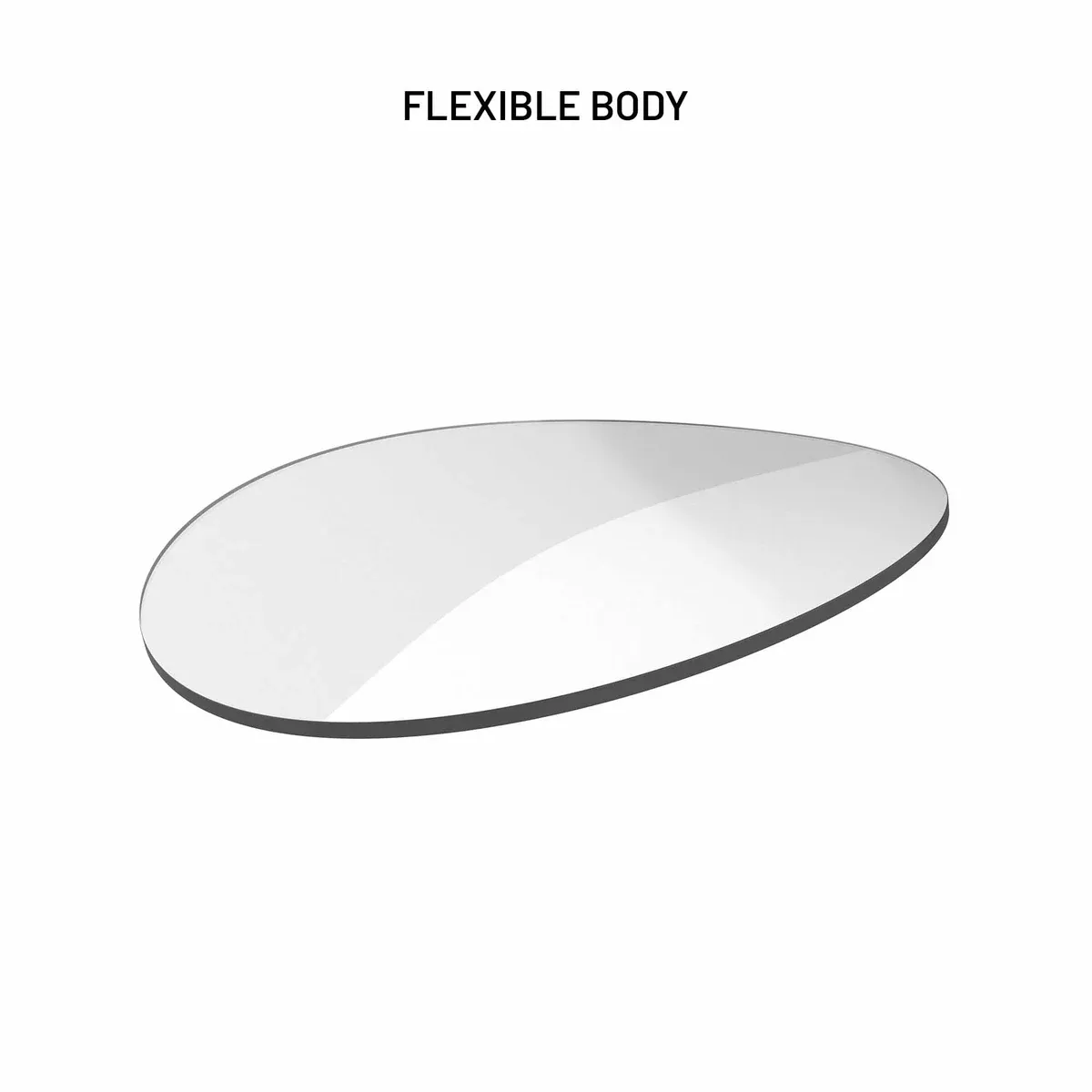 FIXED Disc FIXDSC2-TR Självhäftande silikonplatta för instrumentbräda Transparent