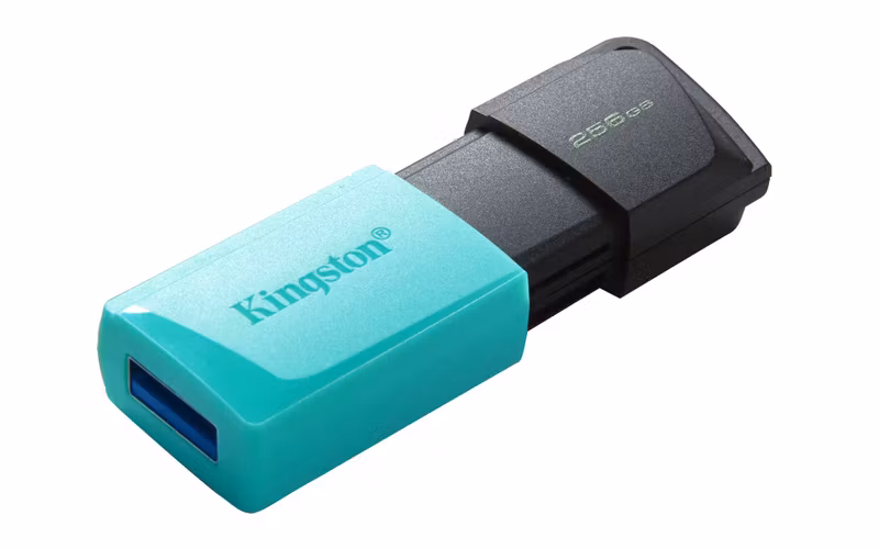 Kingston DataTraveler Exodia M 256 GB USB 3.2 Gen 1 USB-minne Svart/Grön