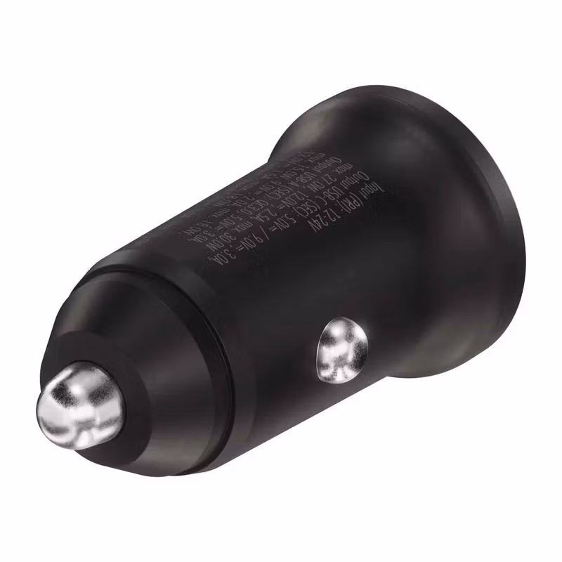 X2O 30 W Dubbel Billaddare USB-C och USB-A Svart