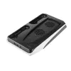 FIXED Multifunktionell PS5-station FIXPS5-MCS-BW med kylning och laddning för 2 DualSense Black/White