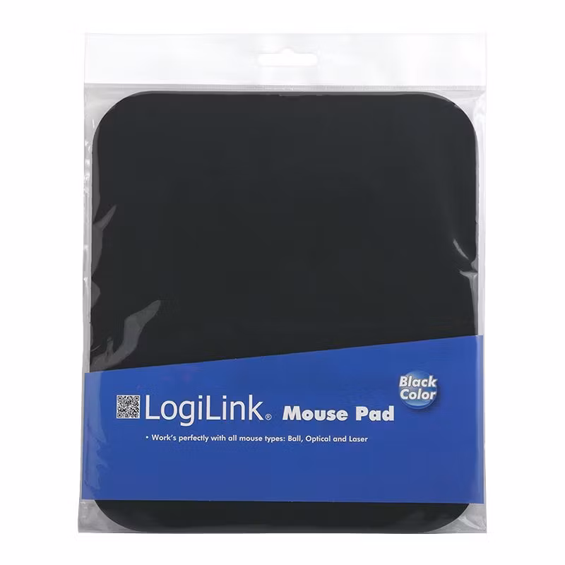 LogiLink ID0096 Musmatta 250 × 220 mm Svart