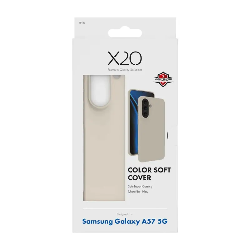X2O Color Soft Skal för Samsung Galaxy A57 5G Beige