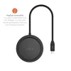 FIXED MagHUB FIXHU-M-BK 7-i-1 USB-C-hubb med 4K HDMI och trådlös MagSafe-laddning Svart