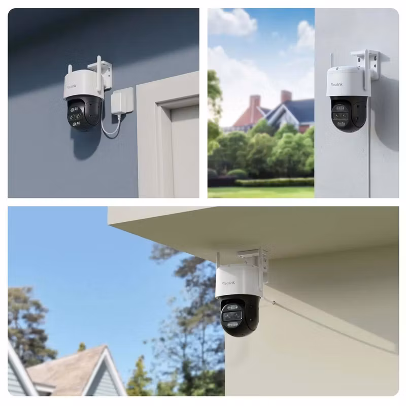 Reolink TrackMix WiFi W760 4K Övervakningskamera med autospårning Vit