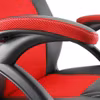 White Shark KINGS THRONE 120 kg Gamingstol i ekologiskt läder Svart/röd
