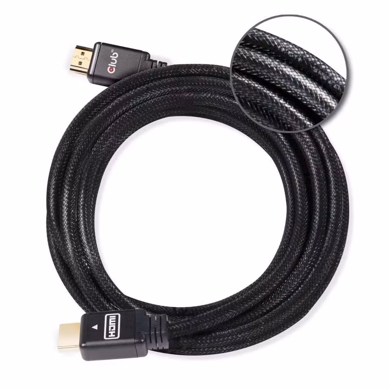 Club 3D CAC-2313 HDMI 2.0-kabel med Ethernet 10 m RedMere Aktiv Svart