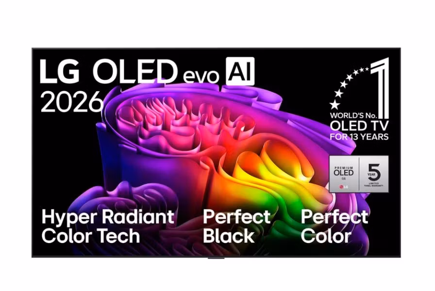 LG OLED evo AI G6 OLED55G61LW 55" 4K OLED Smart TV