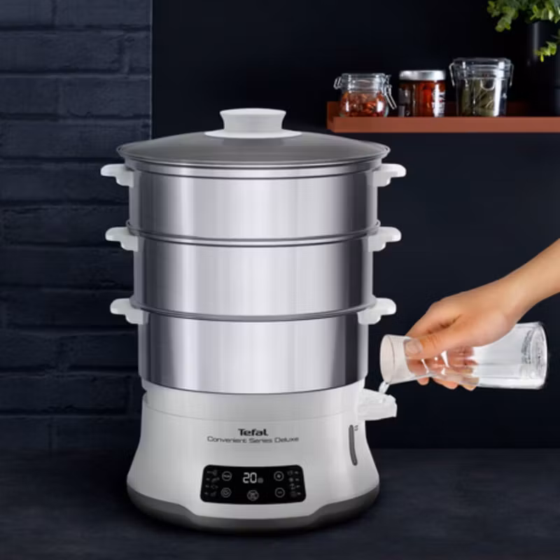 Tefal Convenient Series Deluxe VC502D10 Ångkokare 9 L 900 W Vit