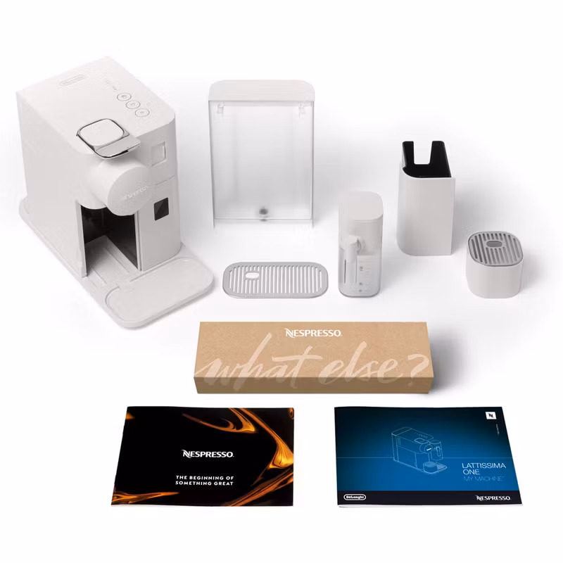 De'Longhi Nespresso Lattissima One EN510.W Kapselmaskin Vit