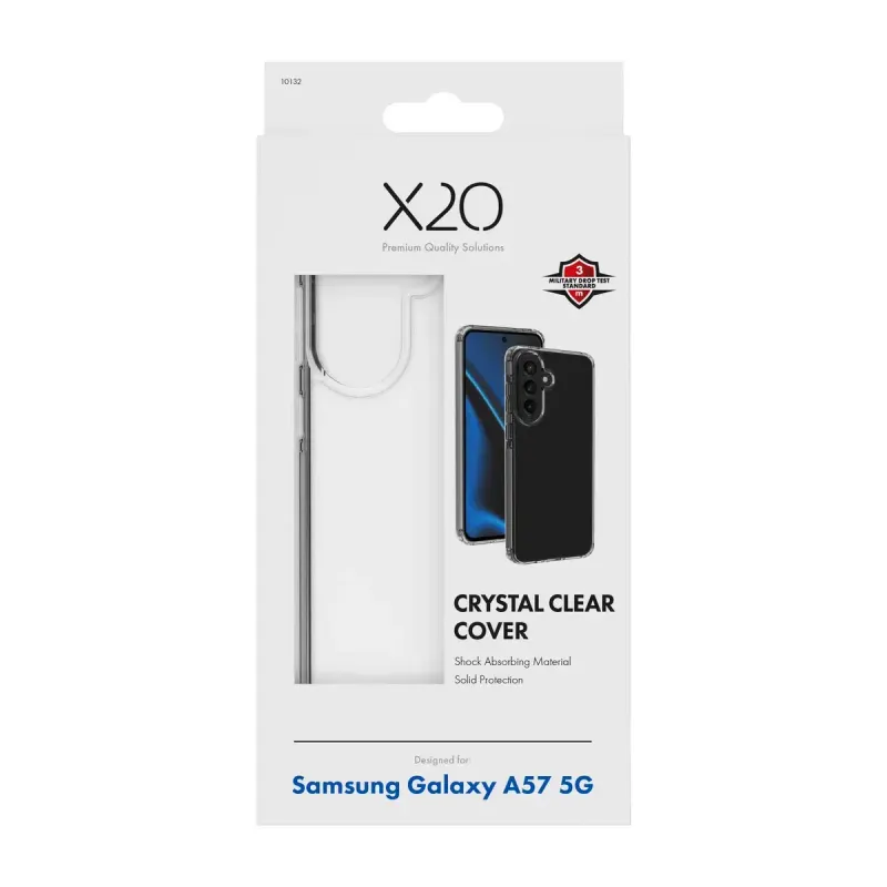 X2O Crystal Clear Skal för Samsung Galaxy A57 5G Klar
