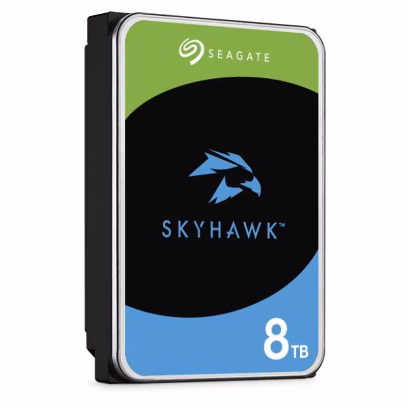 Seagate SkyHawk ST8000VX010 8 TB 3,5" SATA Övervakningshårddisk