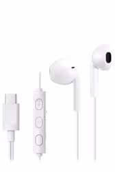 JVC HA-FR17UC USB-C In-ear-hörlurar med mikrofon Vit