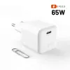 FIXED Mini FIXCG65M-C-WH 65 W GaN USB-C Väggladdare Vit