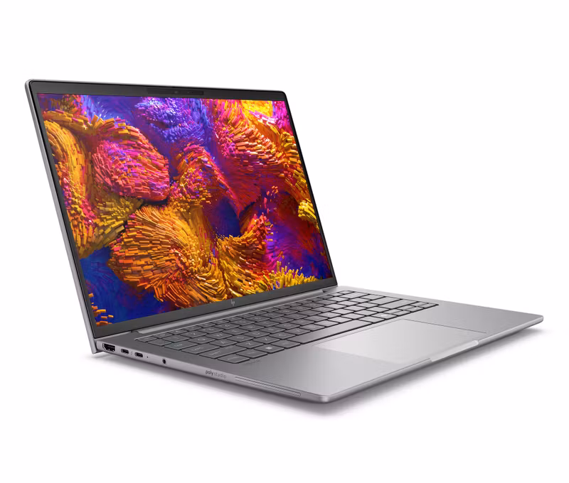 HP ZBook 8 G1a 14" WUXGA AMD Ryzen AI 9 HX PRO 375 32GB 512GB Windows 11 Pro Mobil arbetsstation Silver