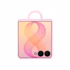 Samsung Galaxy Z Flip8 Silicone Ring Magnet Case silikonskal med ring Pink