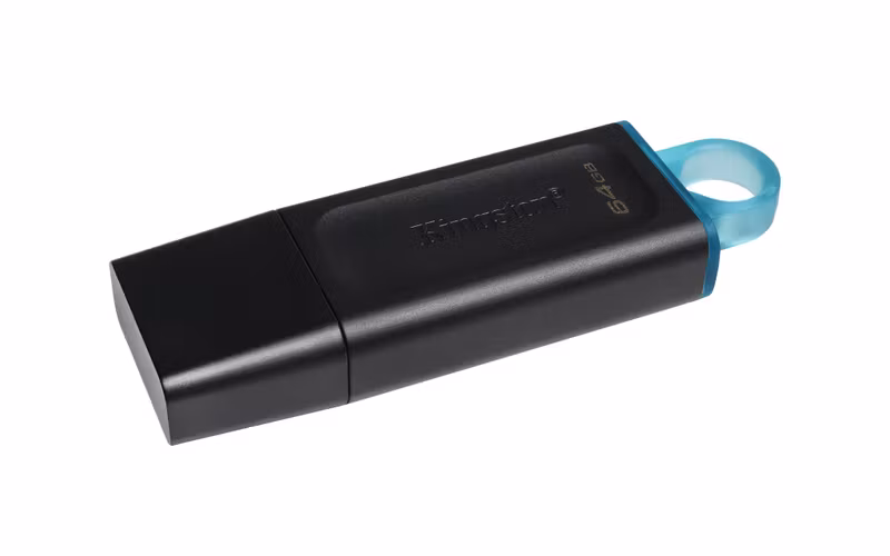Kingston DataTraveler Exodia 64 GB USB 3.2 Gen 1 USB-minne 2-pack Svart/Blå