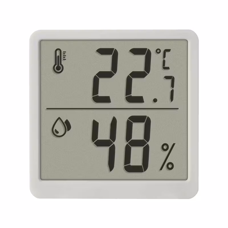 TFA Digital Inomhustermometer och Hygrometer Vit