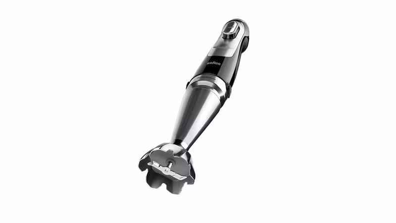 Braun MultiQuick 9 MQ 9187XLI Stavmixer 1 200 W Premium svart/borstat rostfritt stål