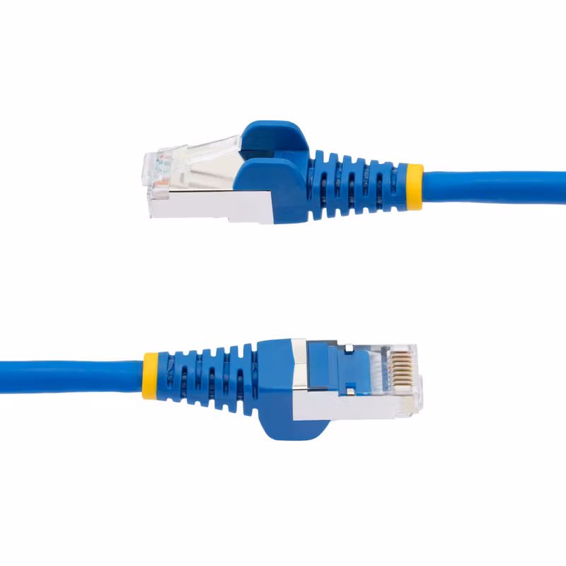 StarTech.com 2 m CAT6a S/FTP LSZH Patchkabel RJ45 10 Gbit/s PoE++ Blå