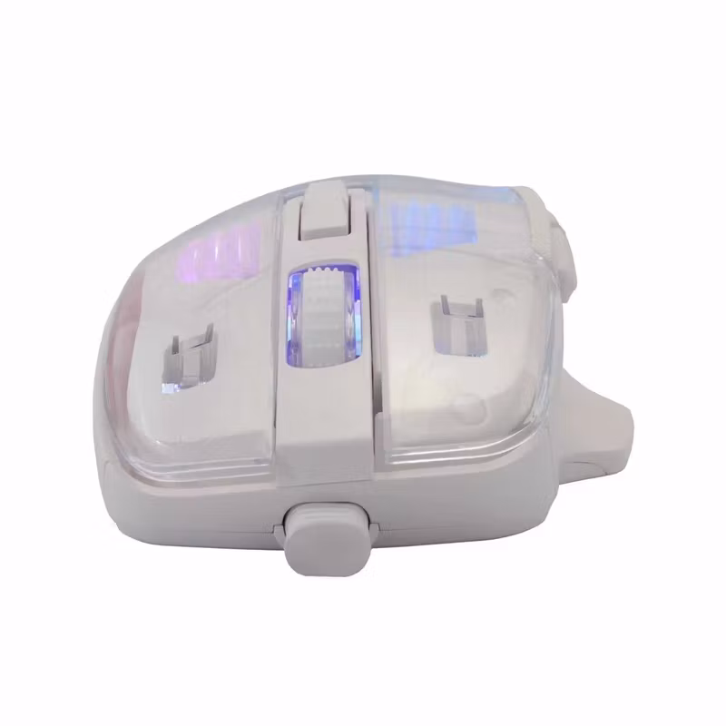 Baracuda Anglerfish 7 knappar 7 200 DPI Optisk Spelmus Vit