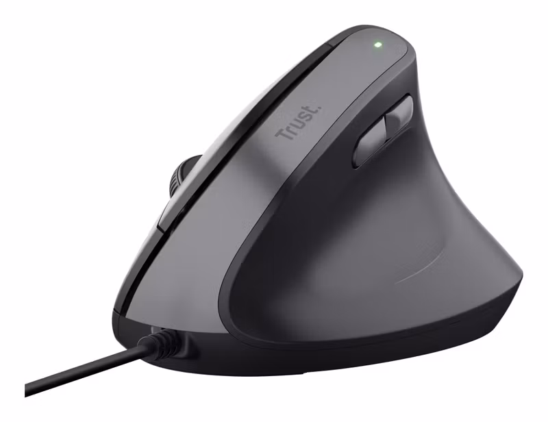 Trust Bayo II Kabelansluten Ergonomisk Optisk Mus Svart