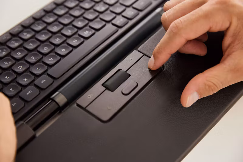 Contour Design RollerMouse Pro Kabelansluten Centrerad Mus Grå