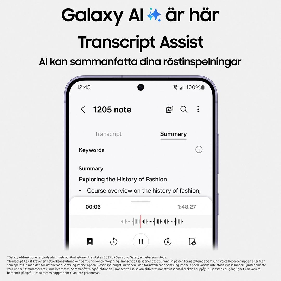 Samsung Galaxy S24+ 256GB Grå