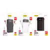 Dudao K1Pro powerbank 20000mAh 15Watt 4xcables svart