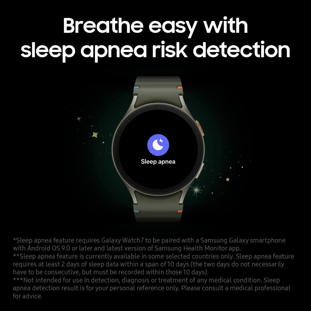 Samsung Galaxy Watch7 40 mm smartklocka grön
