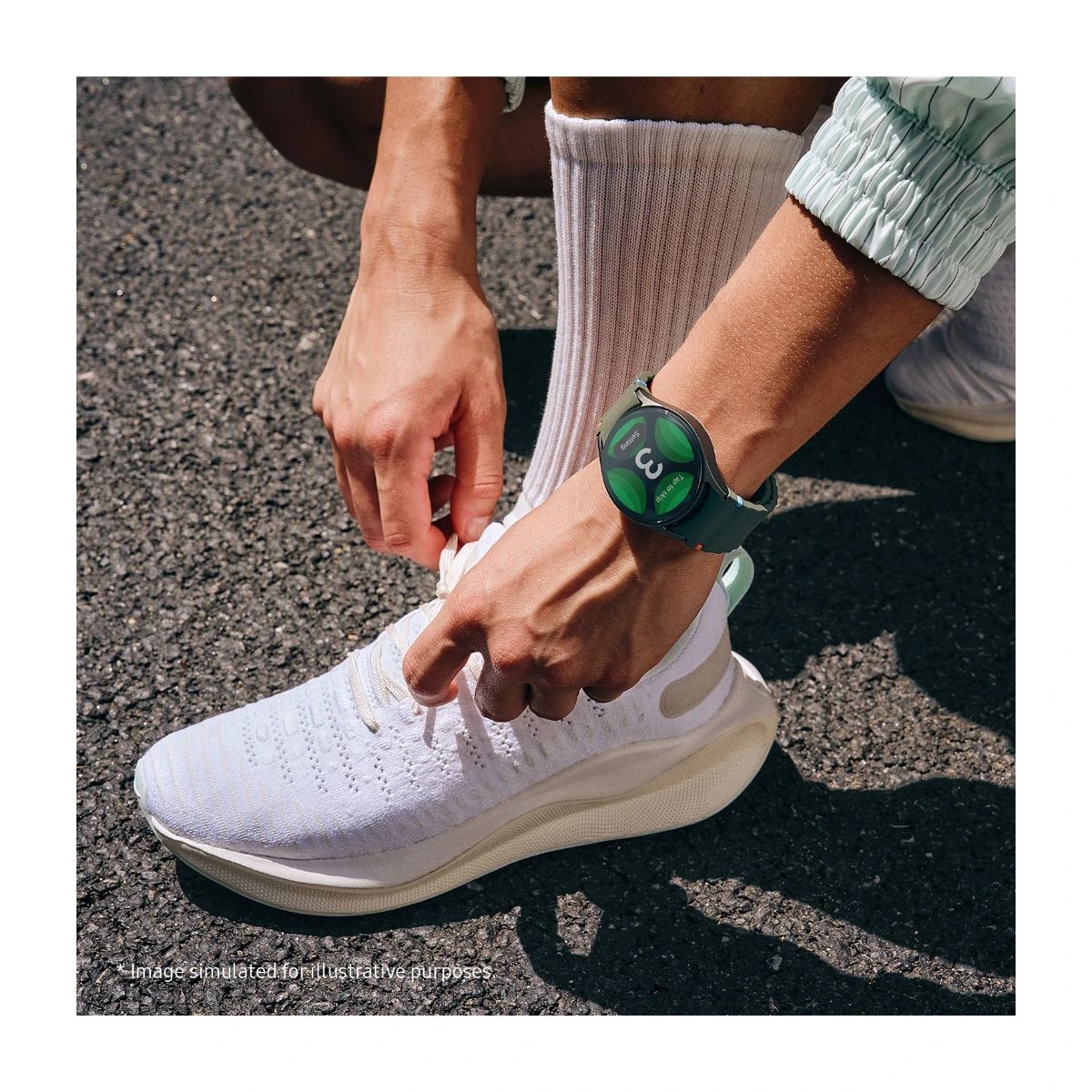 Samsung Galaxy Watch7 40 mm smartklocka grön