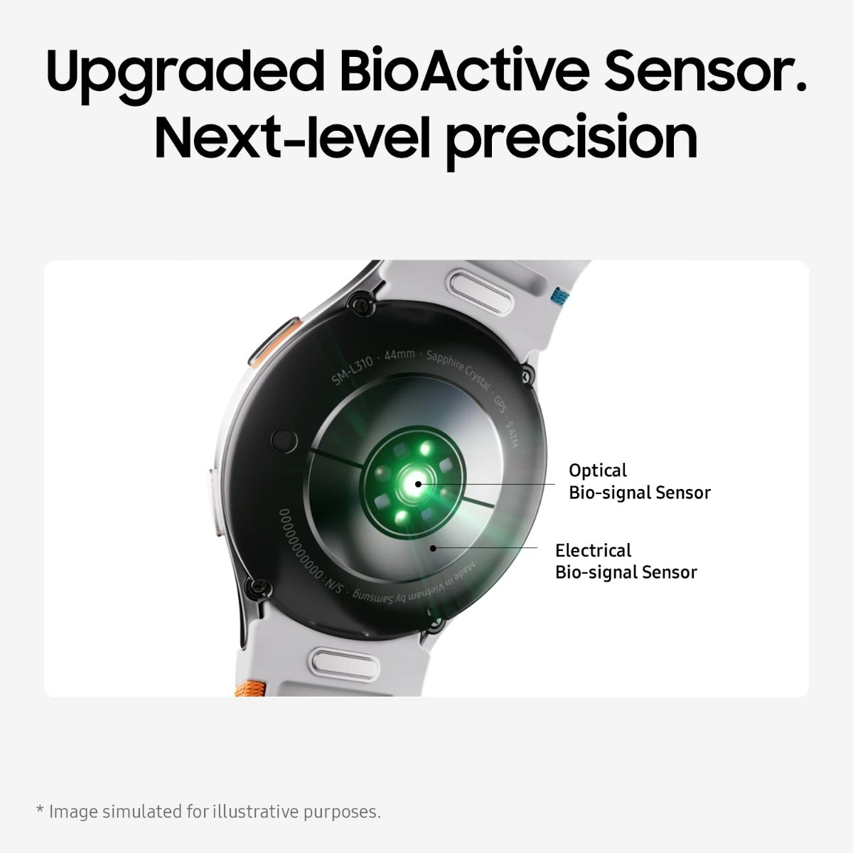 Samsung Galaxy Watch7 40 mm smartklocka grön