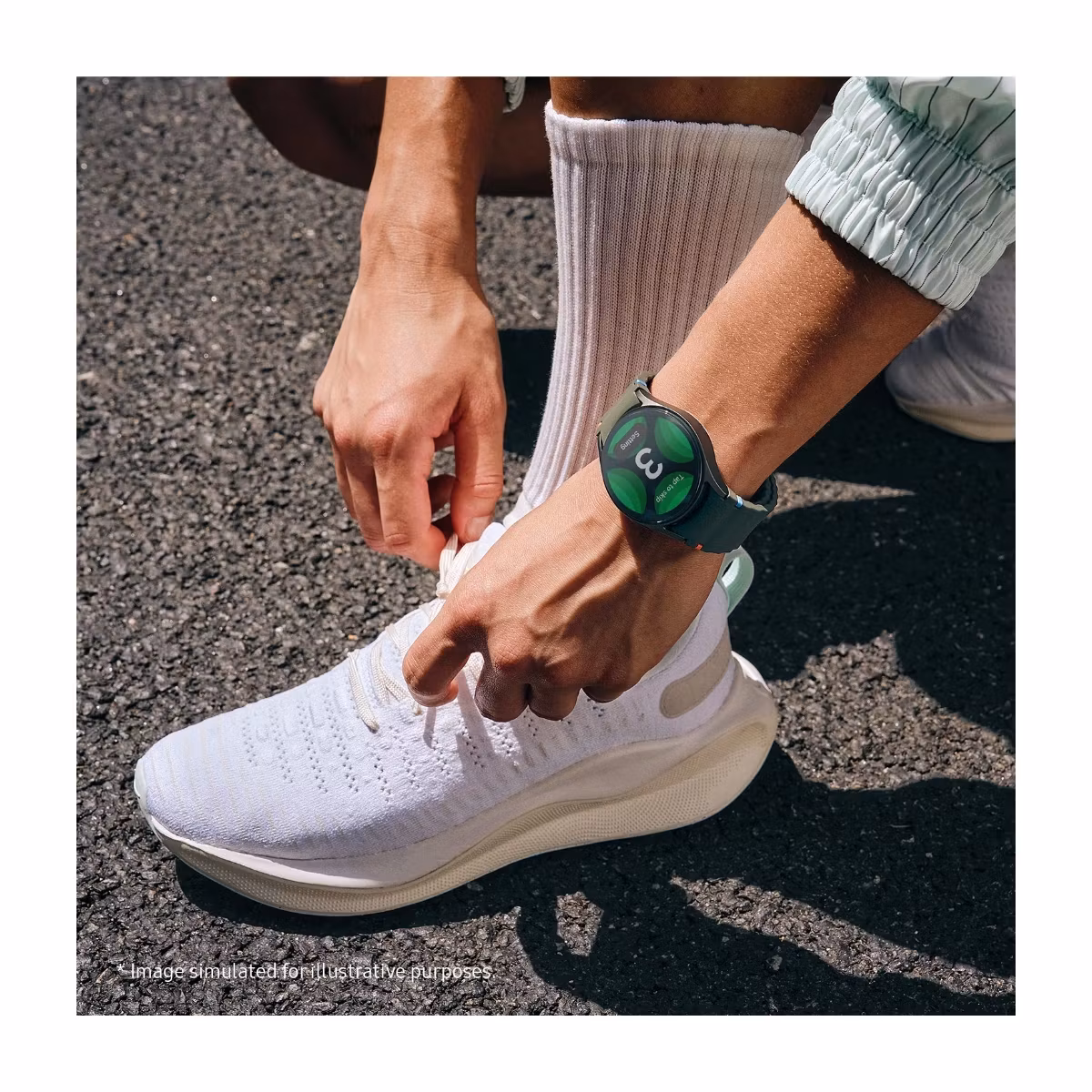 Samsung Galaxy Watch7 40 mm smartklocka beige