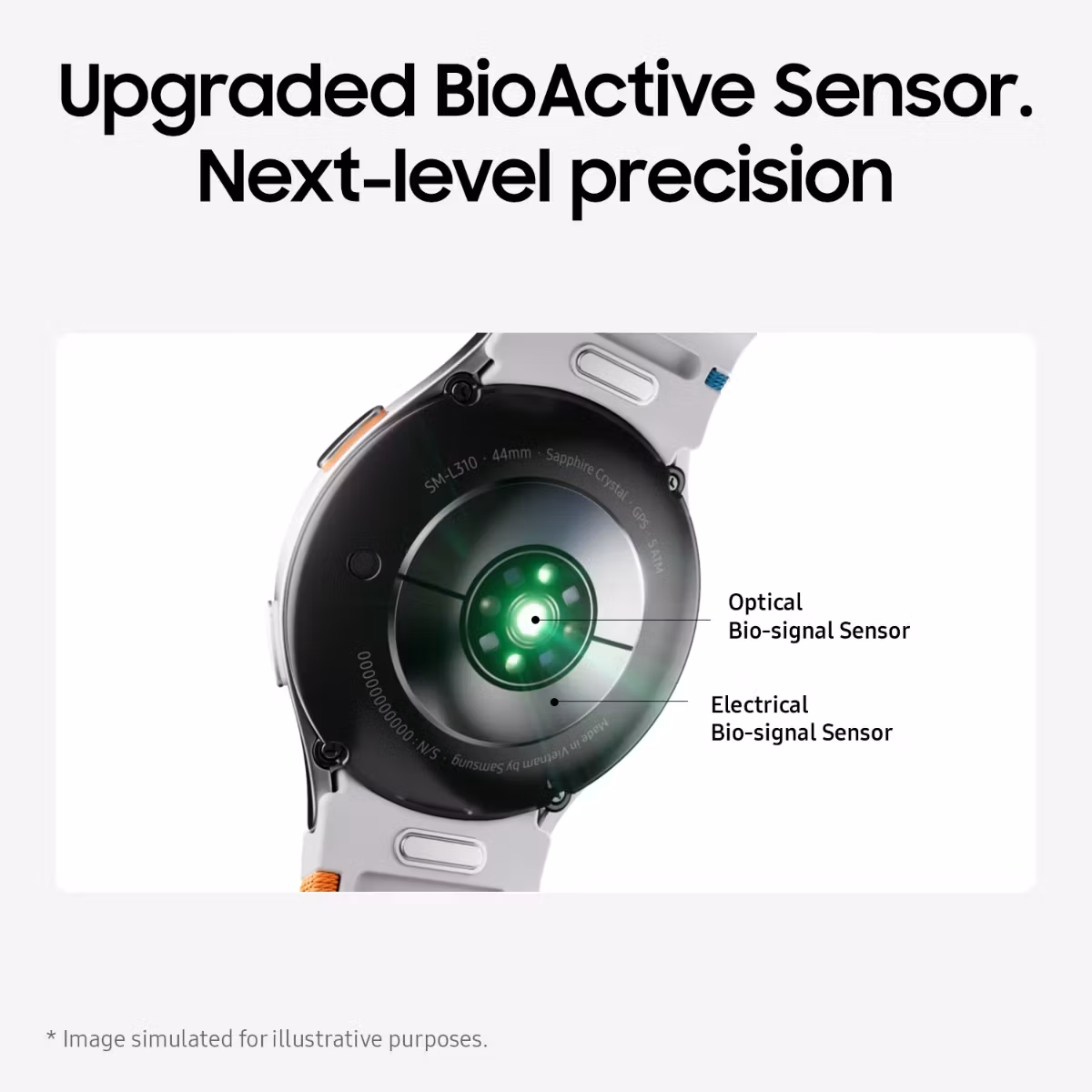Samsung Galaxy Watch7 40 mm smartklocka beige