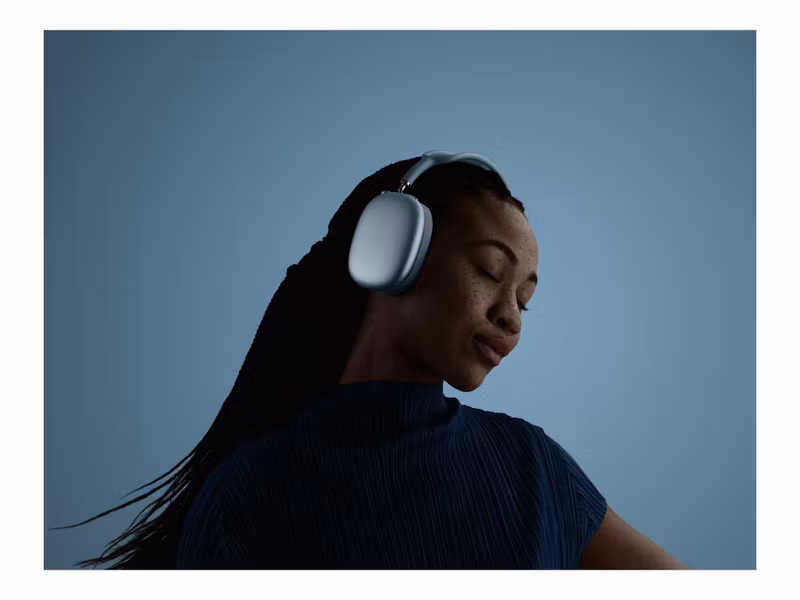 Apple AirPods Max 2 generationen med mikrofon svart