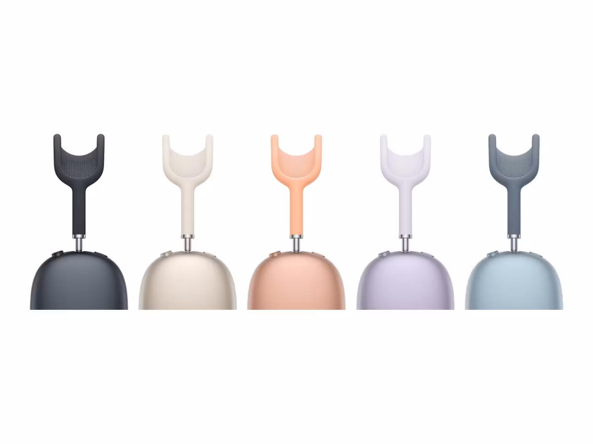 Apple AirPods Max 2 generationen med mikrofon svart