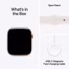 RADERA: Apple Watch Series 10 GPS 46mm Guld Aluminium Case with Lila Band