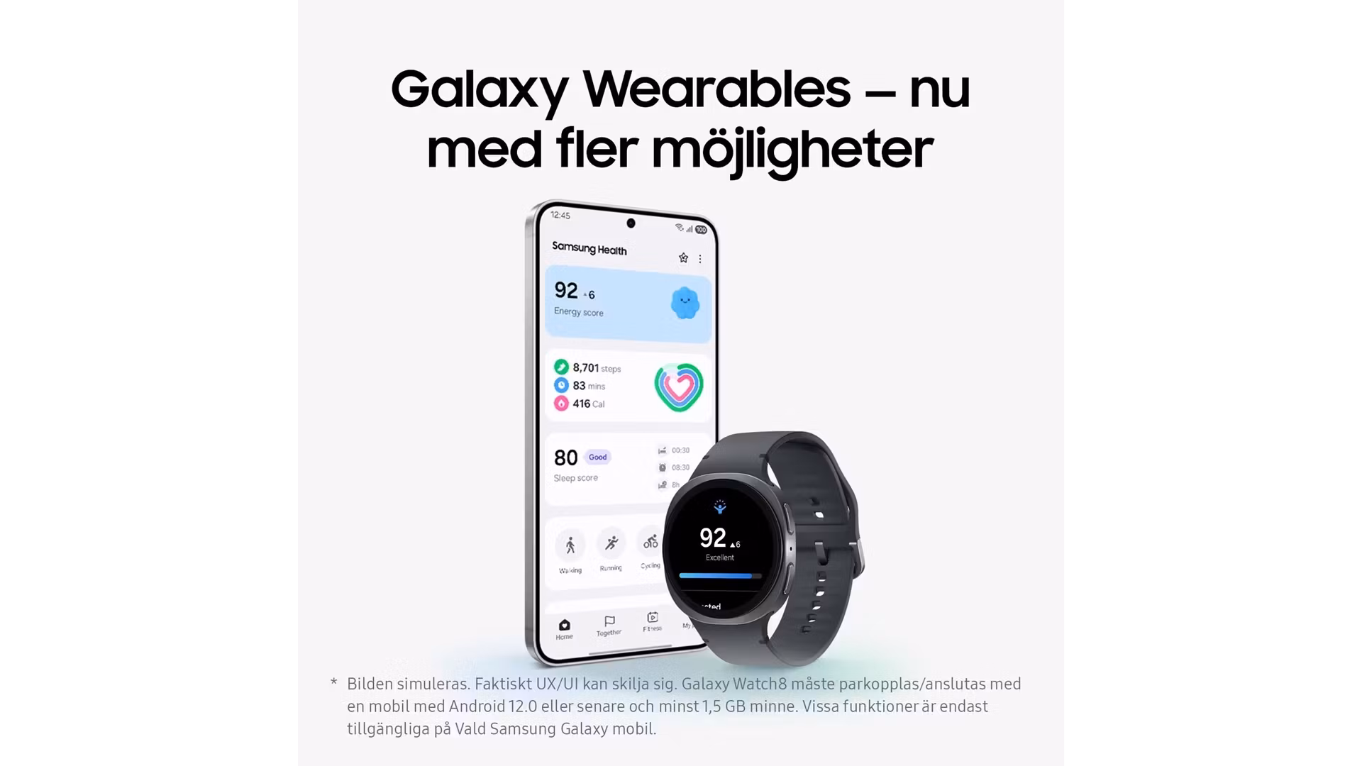 Samsung Galaxy Watch8 44mm BT Silver