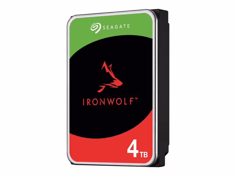 Seagate IronWolf Hårddisk ST4000VN006 4TB SATA-600 5400rpm