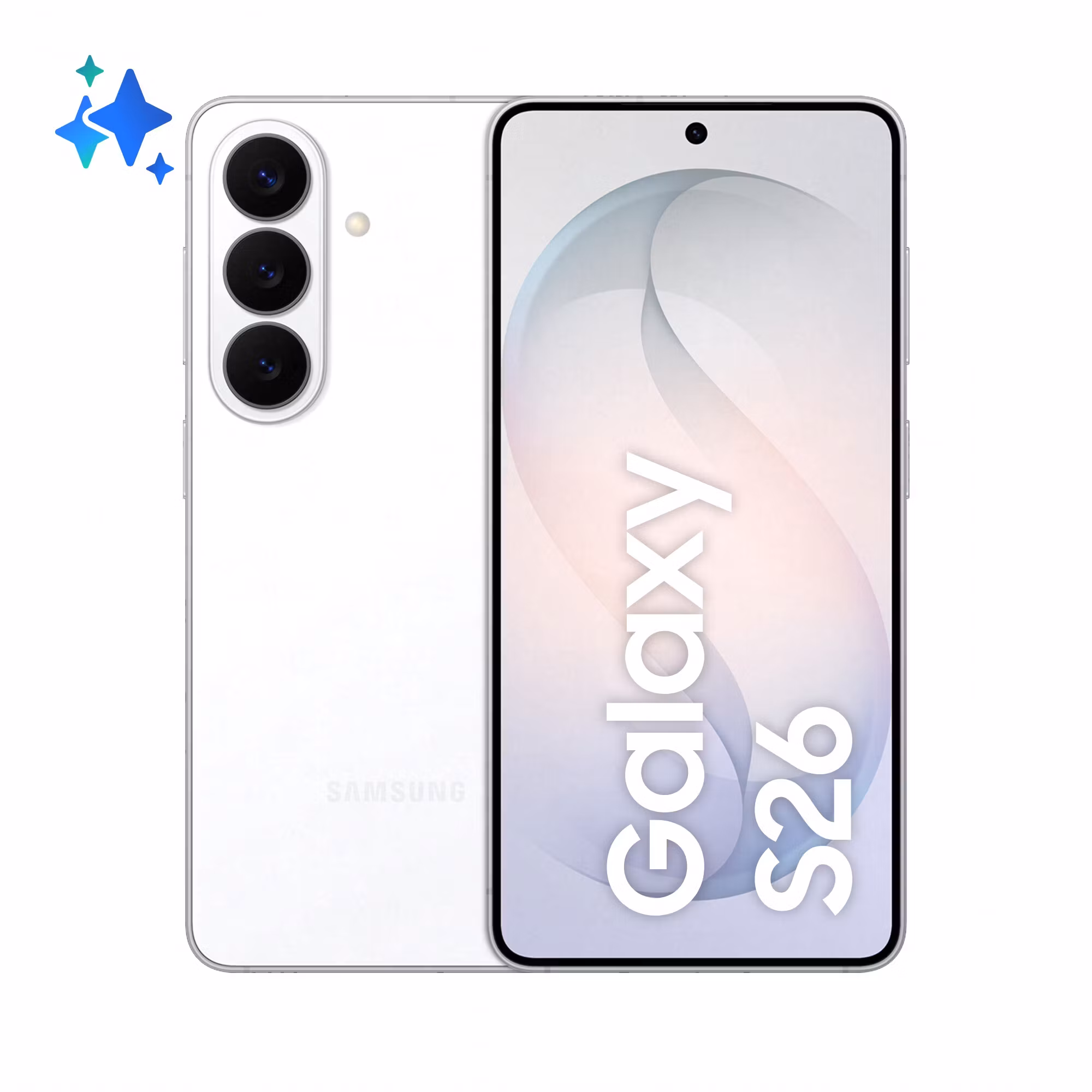 Samsung Galaxy S26 6.3" 5G 12GB  256GB Vit