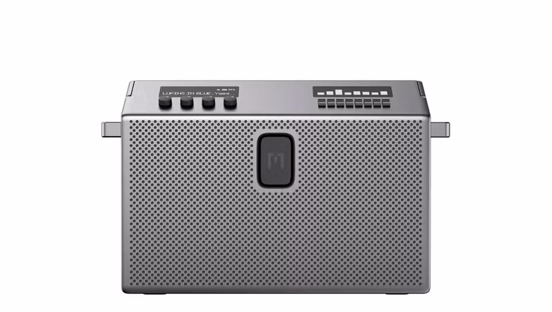 Mondo Speaker Large M2001 96 W Bluetooth-högtalare Metall/Svart