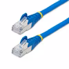 StarTech.com 2 m CAT6a S/FTP LSZH Patchkabel RJ45 10 Gbit/s PoE++ Blå