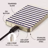 Burga Old Money 5 000 mAh MagSafe Powerbank Guld