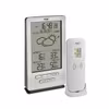 TFA XENA 35010848 Trådlös Väderstation med Barometer Silver
