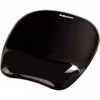 Fellowes Crystals Gel 9112101 Musmatta med handledsstöd Svart