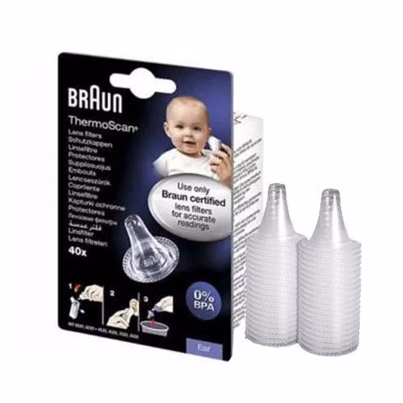 Braun LF40 Linsfilter till ThermoScan örontermometer 40-pack