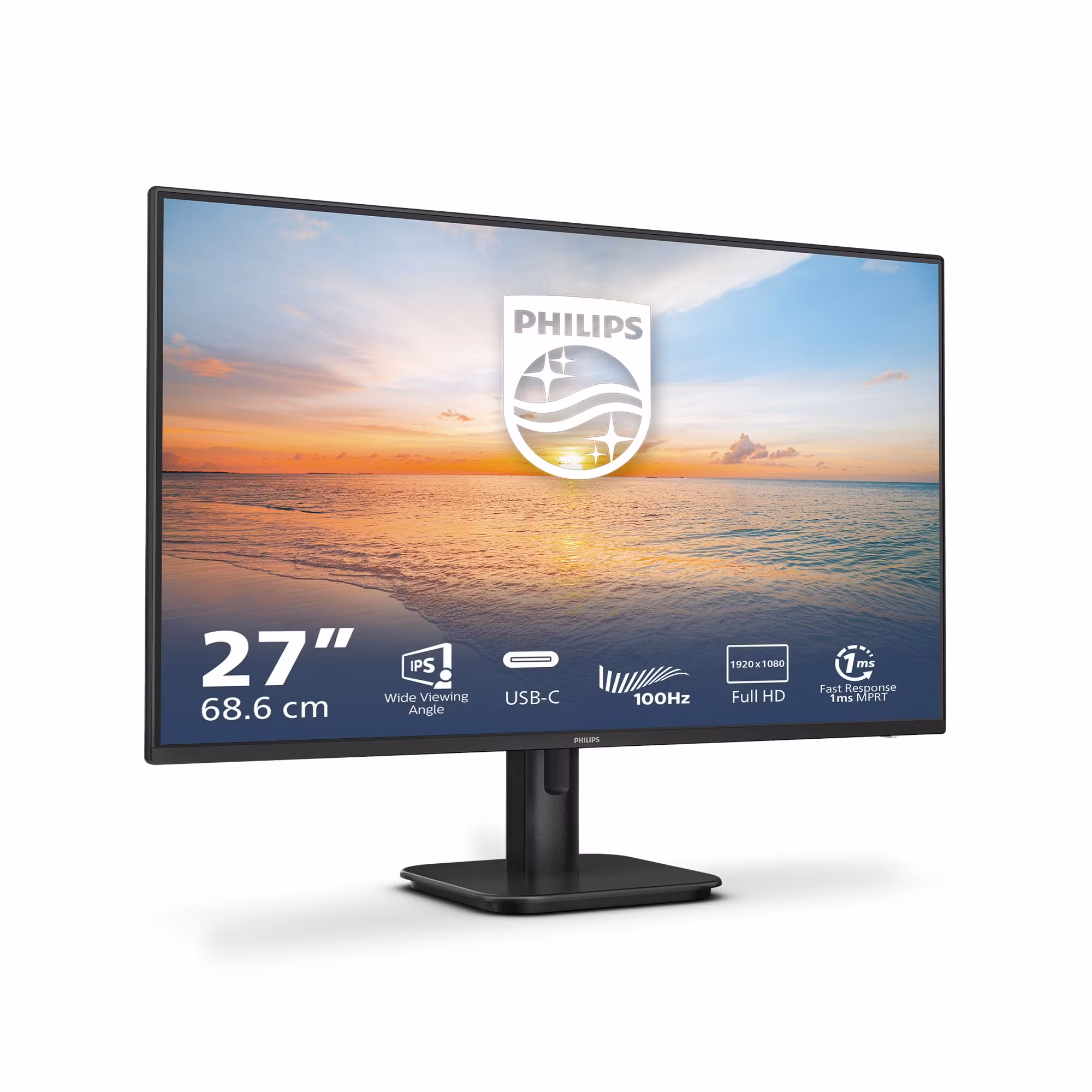 Philips 27E1N1300A 27" IPS Full HD 100 Hz USB-C-skärm