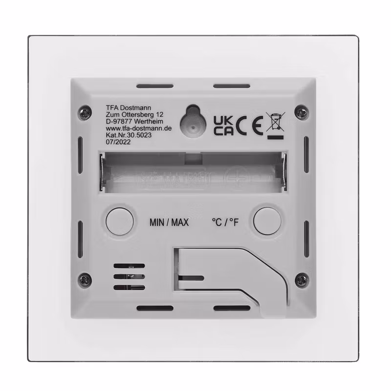TFA Digital Inomhustermometer och Hygrometer Silver