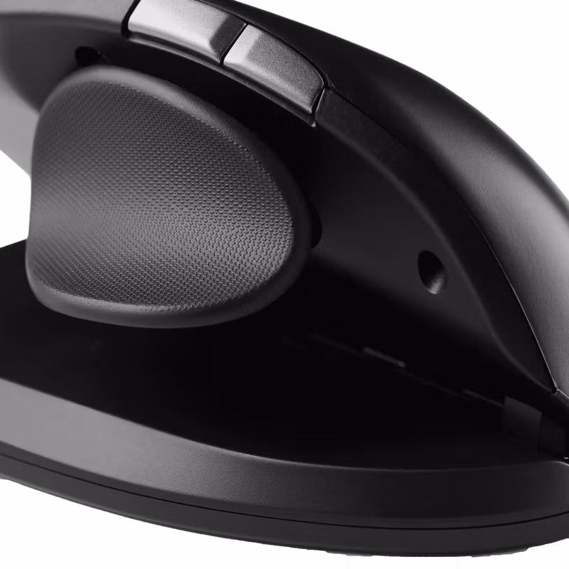 Contour Design Unimouse CDUMBK11001 trådlös ergonomisk mus Svart