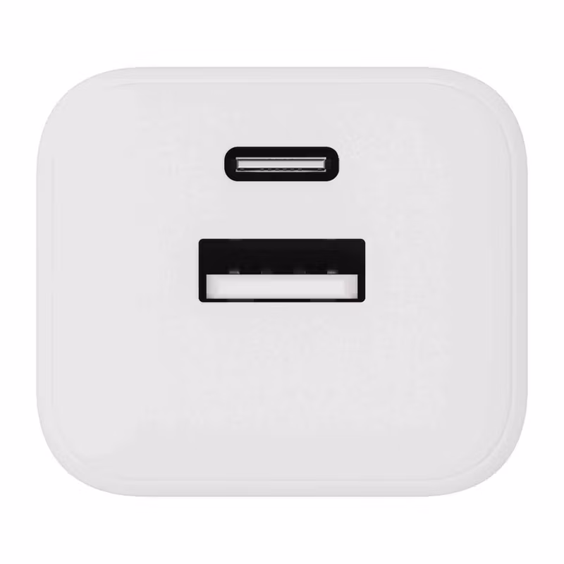 X2O Professional 35 W USB-C/A GaN Dubbel Hemmaladdare med USB-C-kabel 1,2 m Vit
