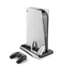 FIXED Multifunktionell PS5-station FIXPS5-MCS-BW med kylning och laddning för 2 DualSense Black/White